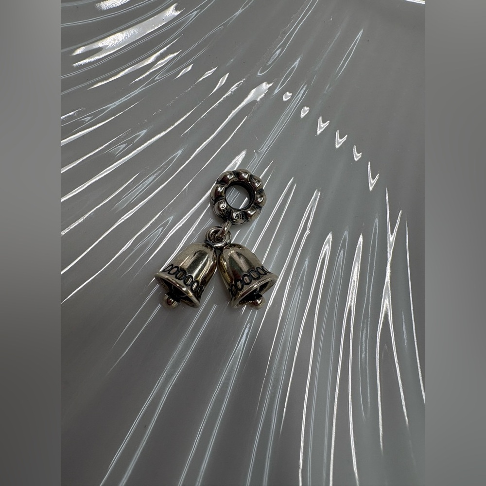 Pandora Silver Double Bell Charm